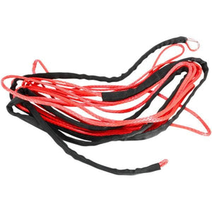 Winch Rope 1/4"X50' Red by Moose Utility 700-2150 Winch Synthetic Rope 45050617 Parts Unlimited