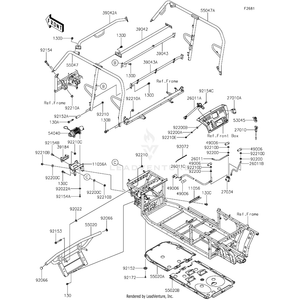 Winch,Vantage 4000 by Kawasaki 54040-0002 OEM Hardware 54040-0002 Off Road Express Peach St