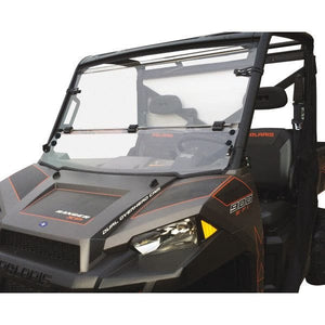 Windshd Flfldg Hrdctd Polaris by Moose Utility LEMA100-0040 Folding Windshield 23170369 Parts Unlimited Drop Ship