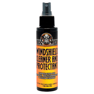 Windshield Cleaner And Protectant 4Oz by Hog Wash HW0884 Windshield Care 80-0286 Western Powersports