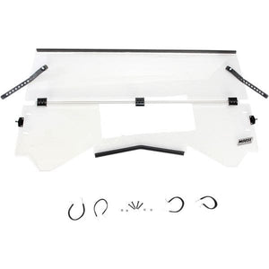 Windshield Full Folding Can-Am by Moose Utility LEMA100-0028 Folding Windshield 23170300 Parts Unlimited Drop Ship