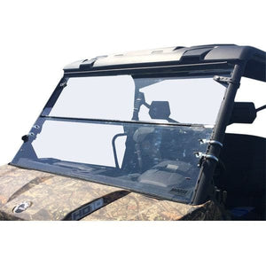 Windshield Full Folding Defndr by Moose Utility LEMA100-0039 Folding Windshield 23170360 Parts Unlimited Drop Ship