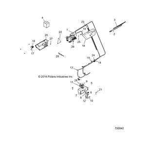 Wiper Harness by Polaris 2412622 OEM Hardware P2412622 Off Road Express