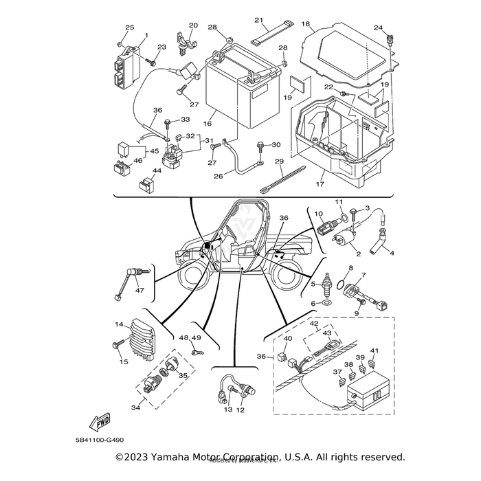 Wire Harness Assembly by Yamaha