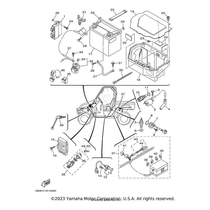 Wire Harness Assembly by Yamaha