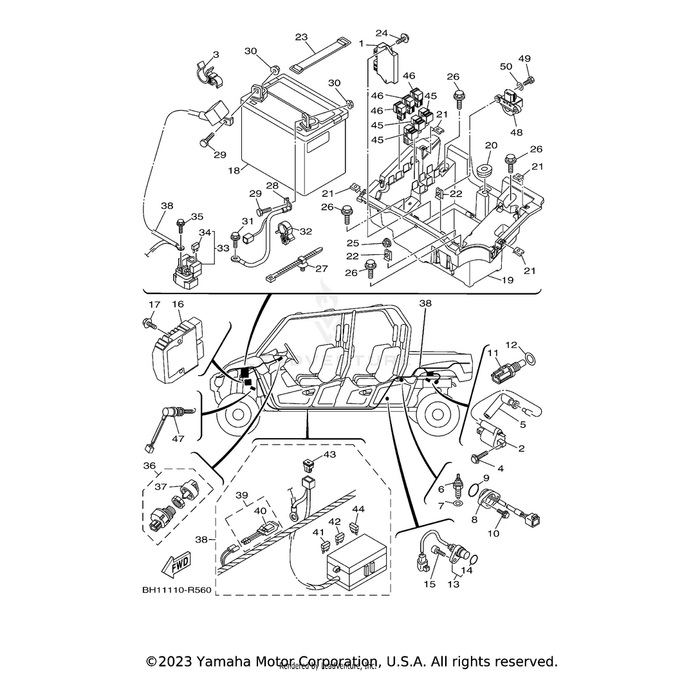 Wire Harness Assembly by Yamaha