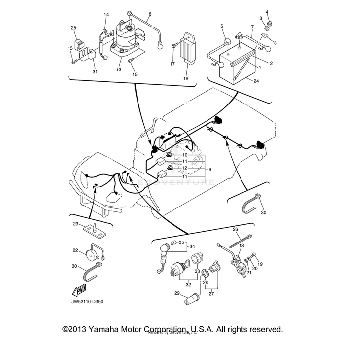 Wire Harness Assembly by Yamaha