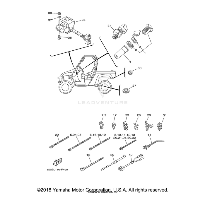 Wire, Lead by Yamaha