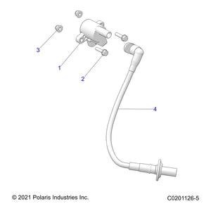 Wire-Spark-Plug by Polaris 4019926 OEM Hardware P4019926 Off Road Express