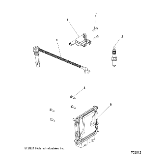 Wire-Sparkplug,Pto,90Deg by Polaris