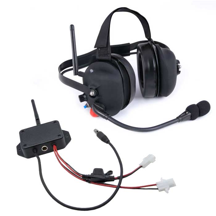 Wireless Behind The Head (Bth) Headset Conversion To Rugged Intercoms by Rugged Radios