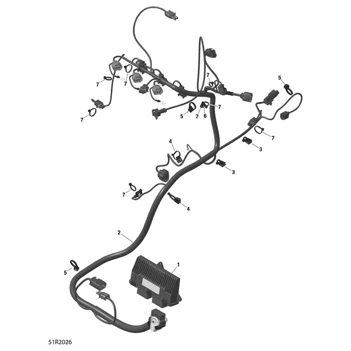 Wiring Harness by Can-Am