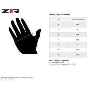 Women's 270 Gloves by Z1R Gloves Parts Unlimited