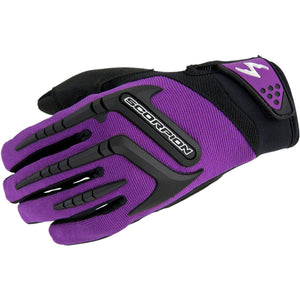 Women'S Skrub Gloves by Scorpion Exo G53-765 Gloves 75-5787L Western Powersports LG / Purple