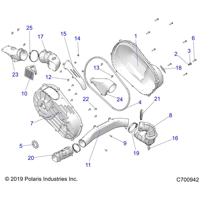 Worm Drive Clamp by Polaris