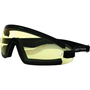 Wrap Around Sunglasses Black W/Yellow Lens by Bobster BW201Y Sunglasses 26-4798 Western Powersports