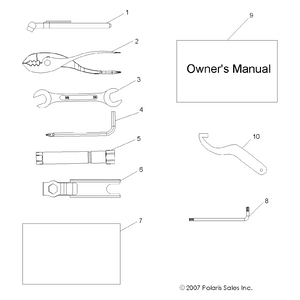 Wrench-5/8 X 9/16 by Polaris 2876364 OEM Hardware P2876364 Off Road Express