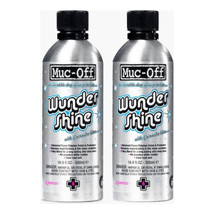 Wunder Shine - 2 Pack by Muc-Off MOG036US Silicone Spray Parts Unlimited
