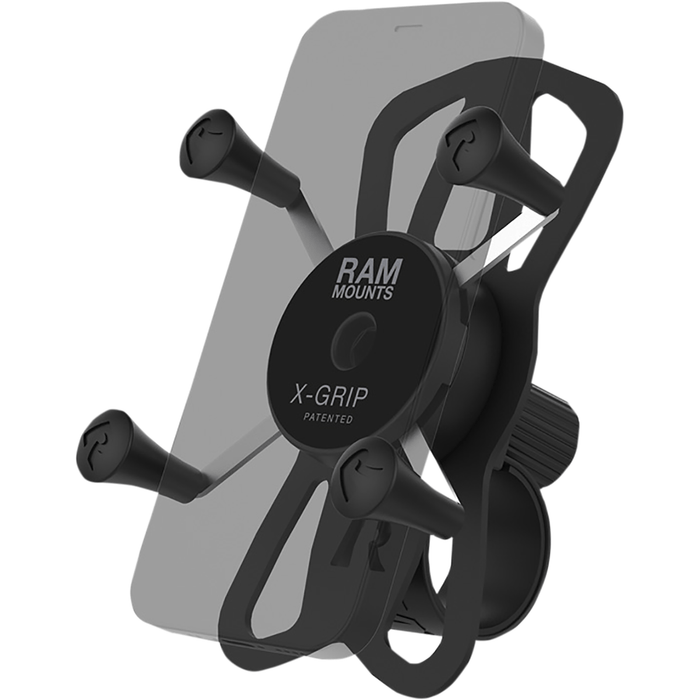 X-Grip® Phone Mount With Ram® Tough-Strap Handlebar Base By Ram Mounts