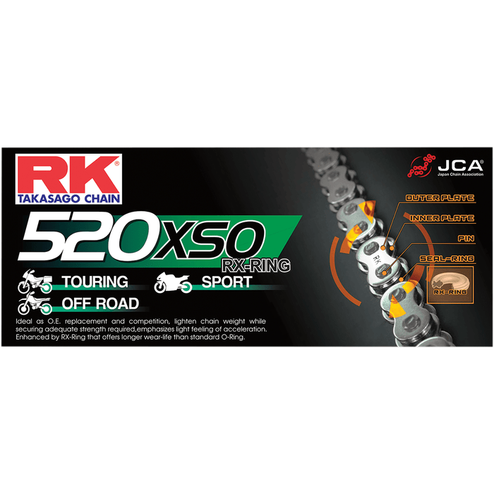 X-Ring 525 Xso Chain By Rk