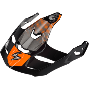 Xt9000 Peak Visor by Scorpion Exo 52-590-05 Helmet Shield 75-2202 Western Powersports Trailhead Orange