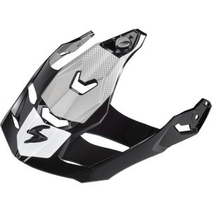 Xt9000 Peak Visor by Scorpion Exo 52-590-08 Helmet Shield 75-2205 Western Powersports Trailhead White