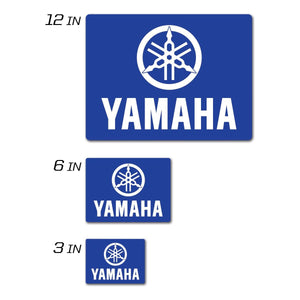 Yamaha Icon Decal 12" Squared Yamaha Icon Decal 12" Squared By D'Cor 40-50-110 Brand Decal 862-50110 Western Powersports