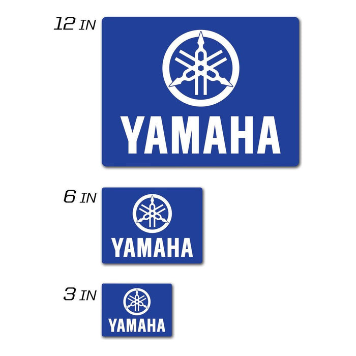 Yamaha Icon Decal 12" Squared Yamaha Icon Decal 12" Squared By D'Cor