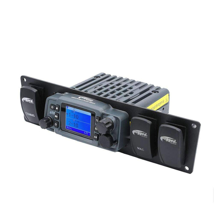 Yamaha Rmax Mount For Gmr25, Abm25 And Rm-25Wp Mobile Radio And Rocker Switches by Rugged Radios