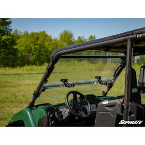 Yamaha Viking Scratch Resistant Flip Windshield by SuperATV FWS-Y-VIK-001-70 Folding Windshield FWS-Y-VIK-001-70 SuperATV