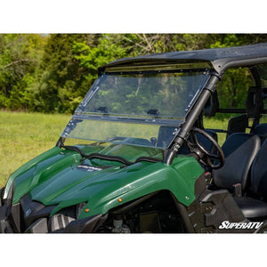 Yamaha Viking Scratch Resistant Flip Windshield by SuperATV FWS-Y-VIK-001-70 Folding Windshield FWS-Y-VIK-001-70 SuperATV