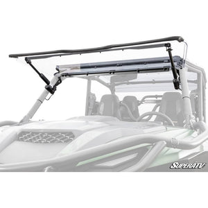 Yamaha Wolverine RMAX MaxDrive Power Flip Windshield by SuperATV PFWS-Y-RMAX-70 Folding Windshield PFWS-Y-RMAX-70 SuperATV