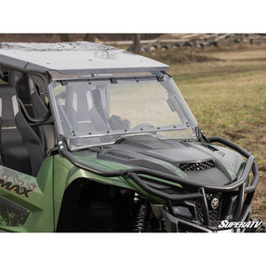 Yamaha Wolverine RMAX MaxDrive Power Flip Windshield by SuperATV PFWS-Y-RMAX-70 Folding Windshield PFWS-Y-RMAX-70 SuperATV