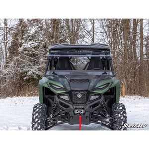 Yamaha Wolverine RMAX Scratch Resistant Flip Windshield by SuperATV Folding Windshield SuperATV