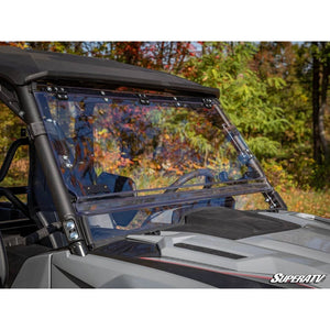 Yamaha Wolverine RMAX Scratch Resistant Flip Windshield by SuperATV Folding Windshield SuperATV