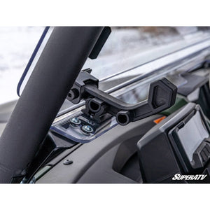 Yamaha Wolverine RMAX Scratch Resistant Flip Windshield by SuperATV Folding Windshield SuperATV