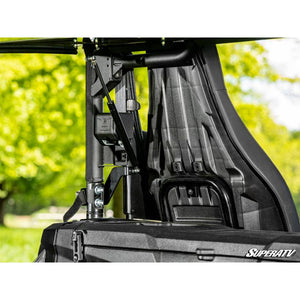 Yamaha Wolverine RMAX4 1000 Scratch-Resistant Rear Flip Windshield by SuperATV SuperATV