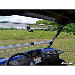 Yamaha Wolverine Scratch Resistant Flip Windshield by SuperATV FWS-Y-WV-70 FWS-Y-WV-70 SuperATV