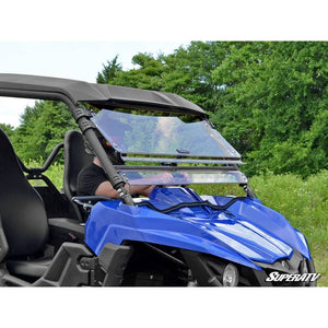 Yamaha Wolverine Scratch Resistant Flip Windshield by SuperATV FWS-Y-WV-70 FWS-Y-WV-70 SuperATV