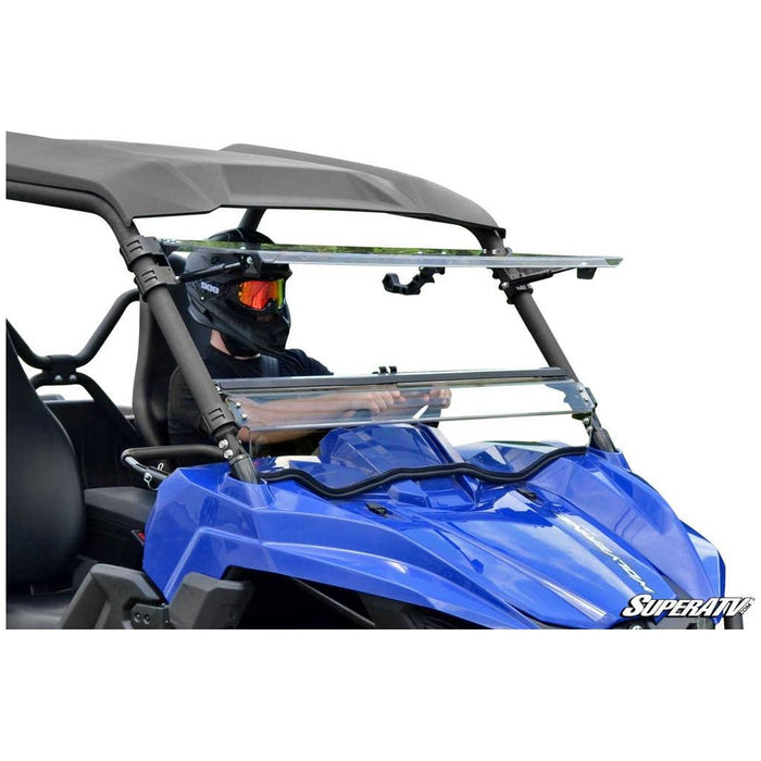 Yamaha Wolverine Scratch Resistant Flip Windshield by SuperATV