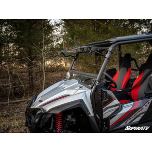 Yamaha Wolverine X2 850 Scratch-Resistant Flip Windshield by SuperATV FWS-Y-WV-X4-70#WV2 Folding Windshield FWS-Y-WV-X4-70#WV2 SuperATV 2019-2020