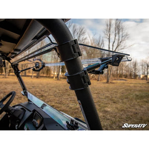 Yamaha Wolverine X2 850 Scratch-Resistant Flip Windshield by SuperATV FWS-Y-WV-X4-70#WV2 Folding Windshield FWS-Y-WV-X4-70#WV2 SuperATV 2019-2020