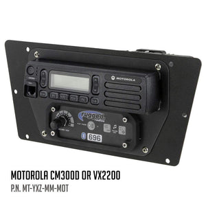 Yamaha Yxz Multi-Mount by Rugged Radios MT-YXZ-MM-MOTO 01039374005391 Rugged Radios Motorola CM300D and Motorola/Vertex VX2200