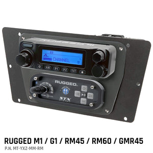 Yamaha Yxz Multi-Mount by Rugged Radios MT-YXZ-MM-RM 01039374005393 Rugged Radios Rugged M1/G1/RM45/RM60/GMR45