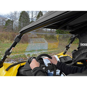 Yamaha YXZ Scratch-Resistant Full Windshield by SuperATV SuperATV