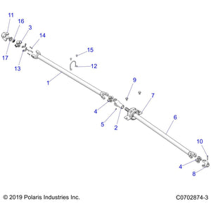 Yoke-25 Series Half Toke,25T by Polaris 1334194 OEM Hardware P1334194 Off Road Express