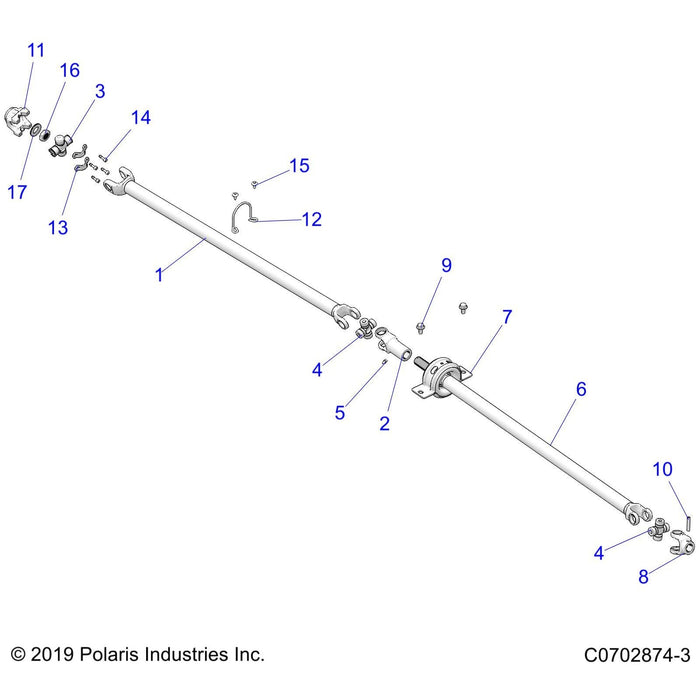 Yoke-25 Series Half Toke,25T by Polaris