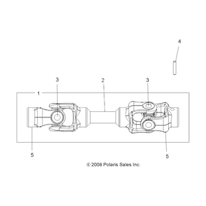 Yoke Fitting by Polaris 2203706 OEM Hardware P2203706 Off Road Express