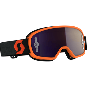 Youth Buzz MX Pro Goggle by Scott 272836-1008281 Goggles 51-5488 Western Powersports Orange/Black/Purple