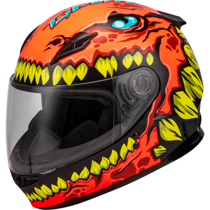 Youth GM-49Y Drax Helmet by GMAX F1499272 Full Face Helmet 72-7303YL Western Powersports Orange / Youth LG